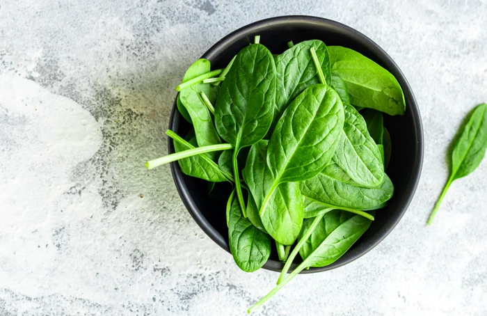 green spinach