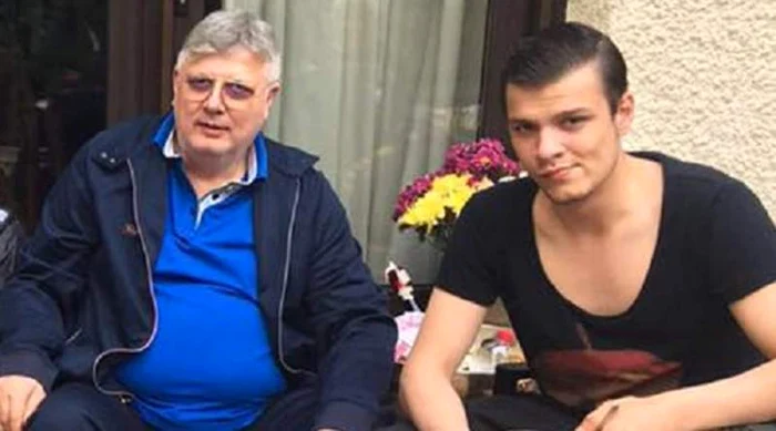 Mario and Gino Iorgulescu, in a family photo PHOTO Facebook