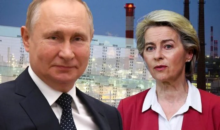 Vladimir Putin / Ursula von der Leyen. PHOTO collage Getty Images