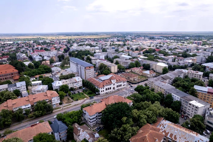 Focșani, seen from a drone PHOTO: CJ Vrancea