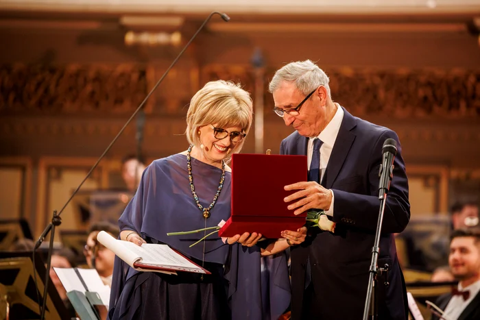 Luminița Arvunescu and Marin Cazacu
