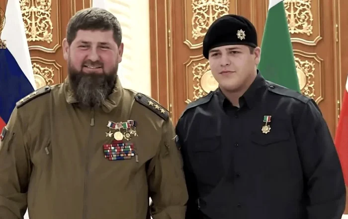 Ramzan Kadîrov and Adam Kadîrov PHOTO: dialogue