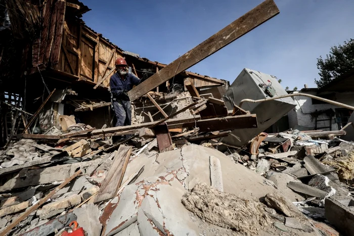 Ukraine is largely in ruins and will have to be rebuilt from the ground up. PHOTO: EPA EFE