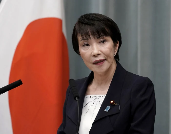 Takaichi took office in October. PHOTO EPA EFE