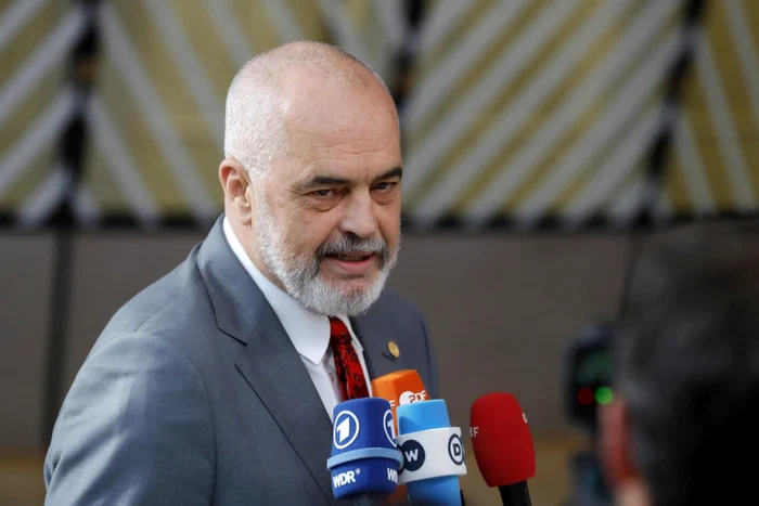 The Prime Minister of Albania, Edi Rama. PHOTO: EPA-EFE