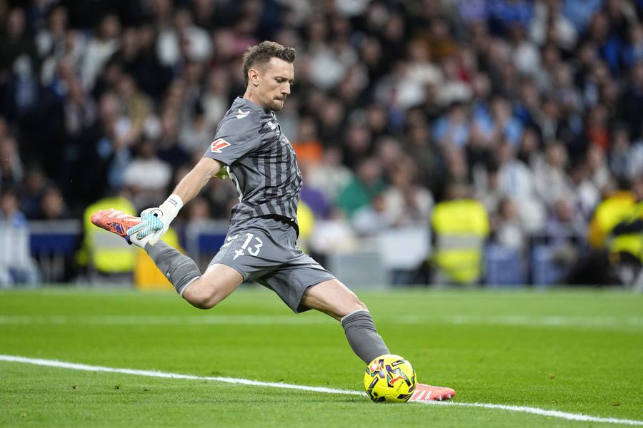 Ionuț Radu, in Real Madrid - Celta Vigo // photo: Imago Images The purgatory passed by Ionuț Radu: