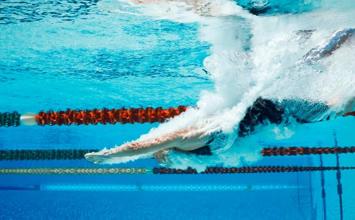 The athlete was an experienced swimmer. PHOTO Shutterstock