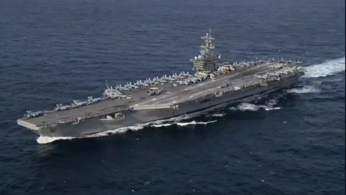 USS Abraham Lincoln aircraft carrier enters CENTCOM waters PHOTO: X/ @Currentreport1