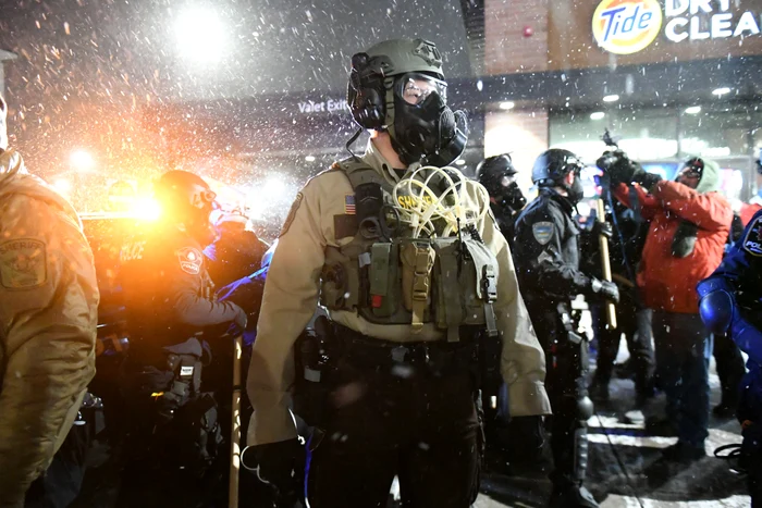 Protests in the city of Minneapolis PHOTO EPA-EFE