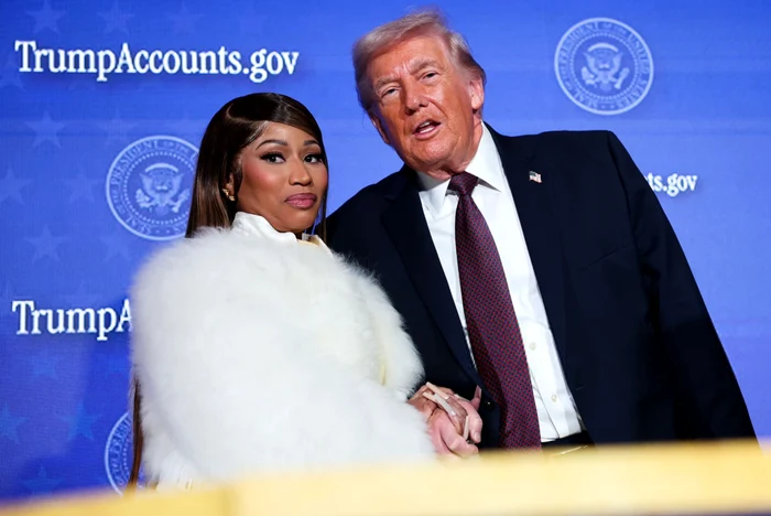 Nicki Minaj and Donald Trump PHOTO: X / @metgalacrave