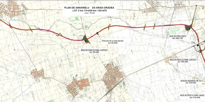 Express road map PHOTO: CNAIR