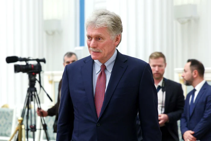 Kremlin spokesman Dmitry Peskov. PHOTO: Profimedia