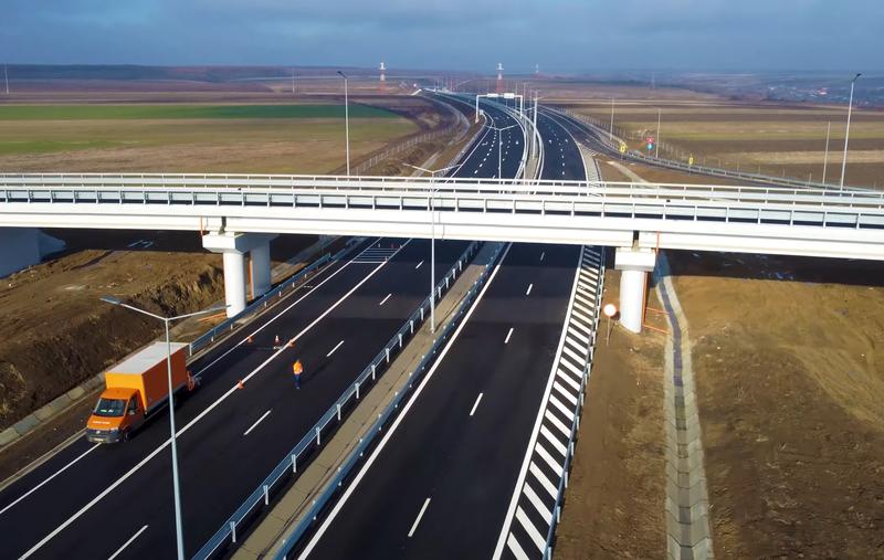 Express Road DEx12 Craiova - Pitesti, Lot 3, Photo: YouTube capture