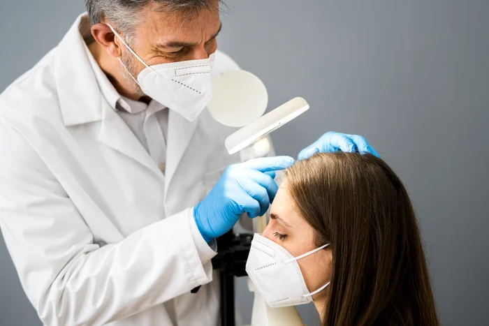 doctor, scalp, hair, scalp control