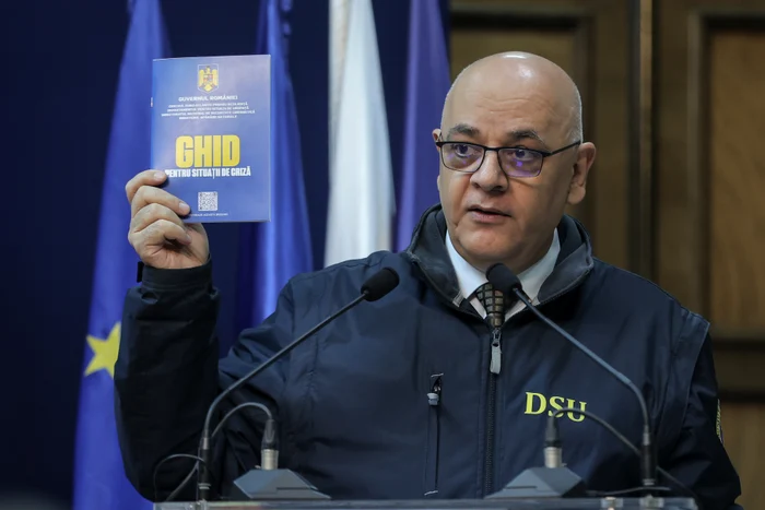 Raed Arafat, head of DSU PHOTO: Inqam Photos/Alexandru Buscă