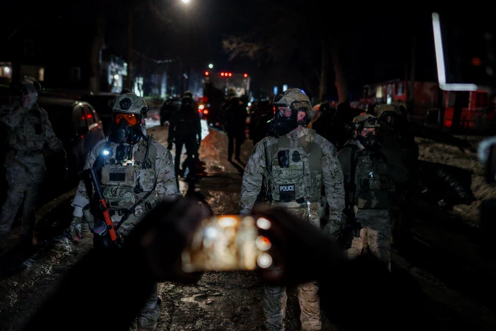 Anti-ICE protests in Minnesota PHOTO: EPA EFE