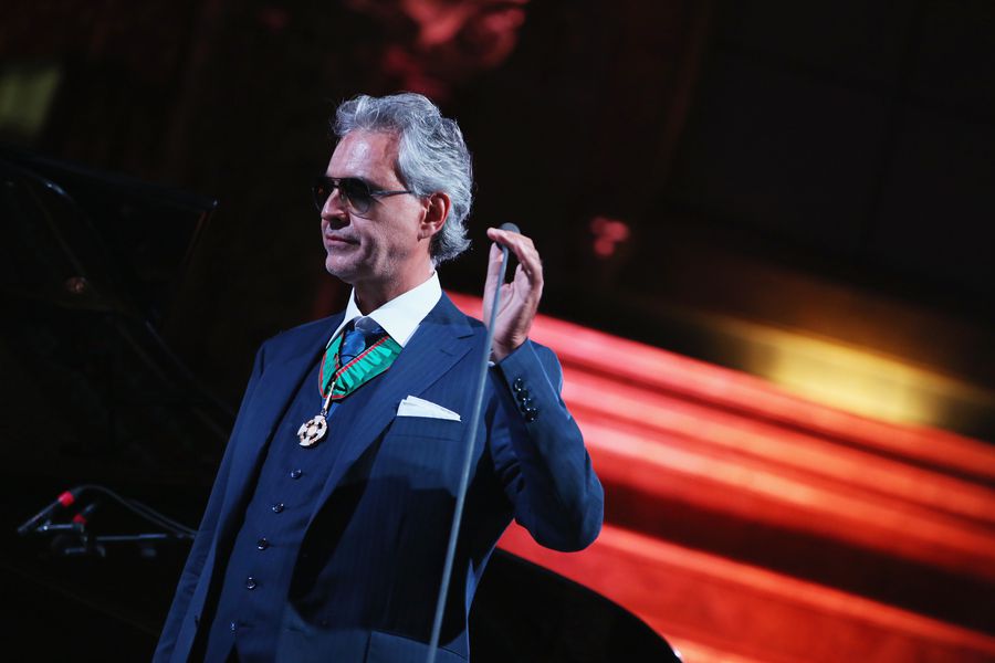 Andrea Bocelli was permanently blinded after a hit on the football field! A special episode of the Art and Sport series