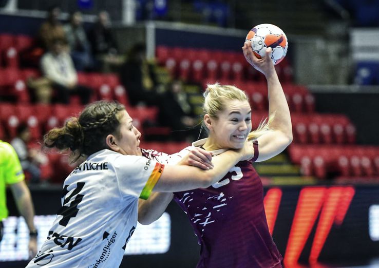 Rapid - Oldenburg, in the EHF European League/Photo: Cristi Preda (GSP.ro)