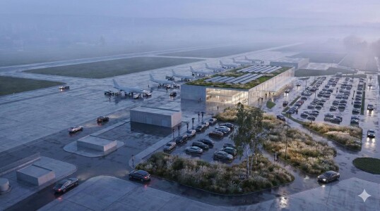 New airport prepared in Romania PHOTO