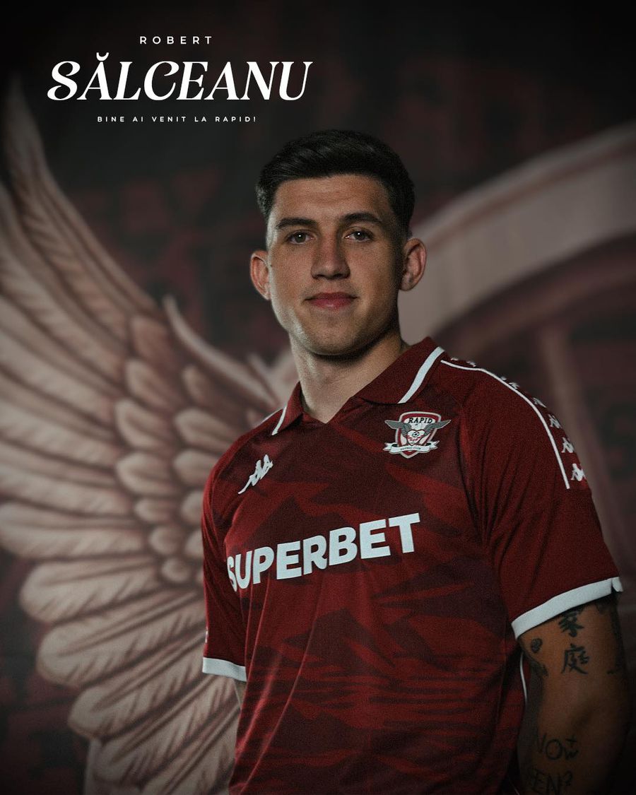 The transfer of Robert Sălceanu has been made official: 