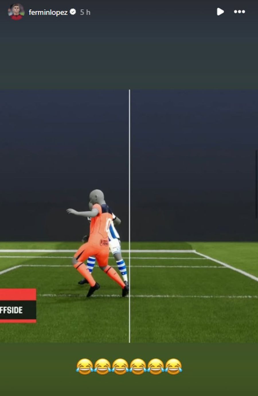 De Jong and Hansi Flick vented their anger at the referee: 