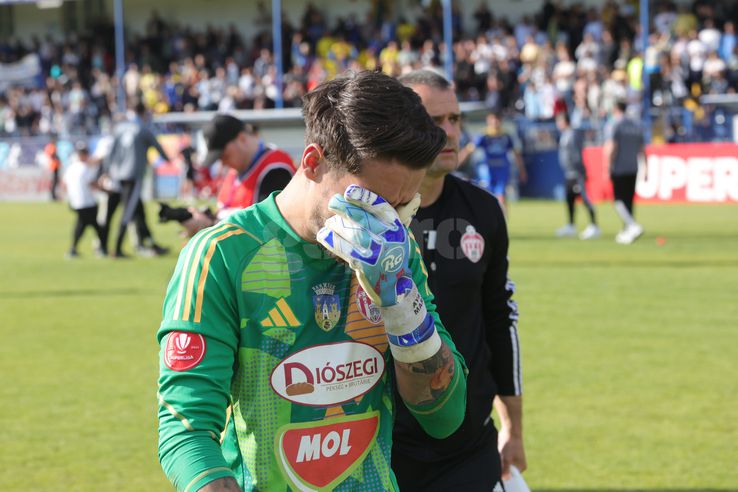 Roland Niczuly. Sepsi Sfântu Gheorghe has relegated. Photo: Ionuț Iordache (GSP.RO)