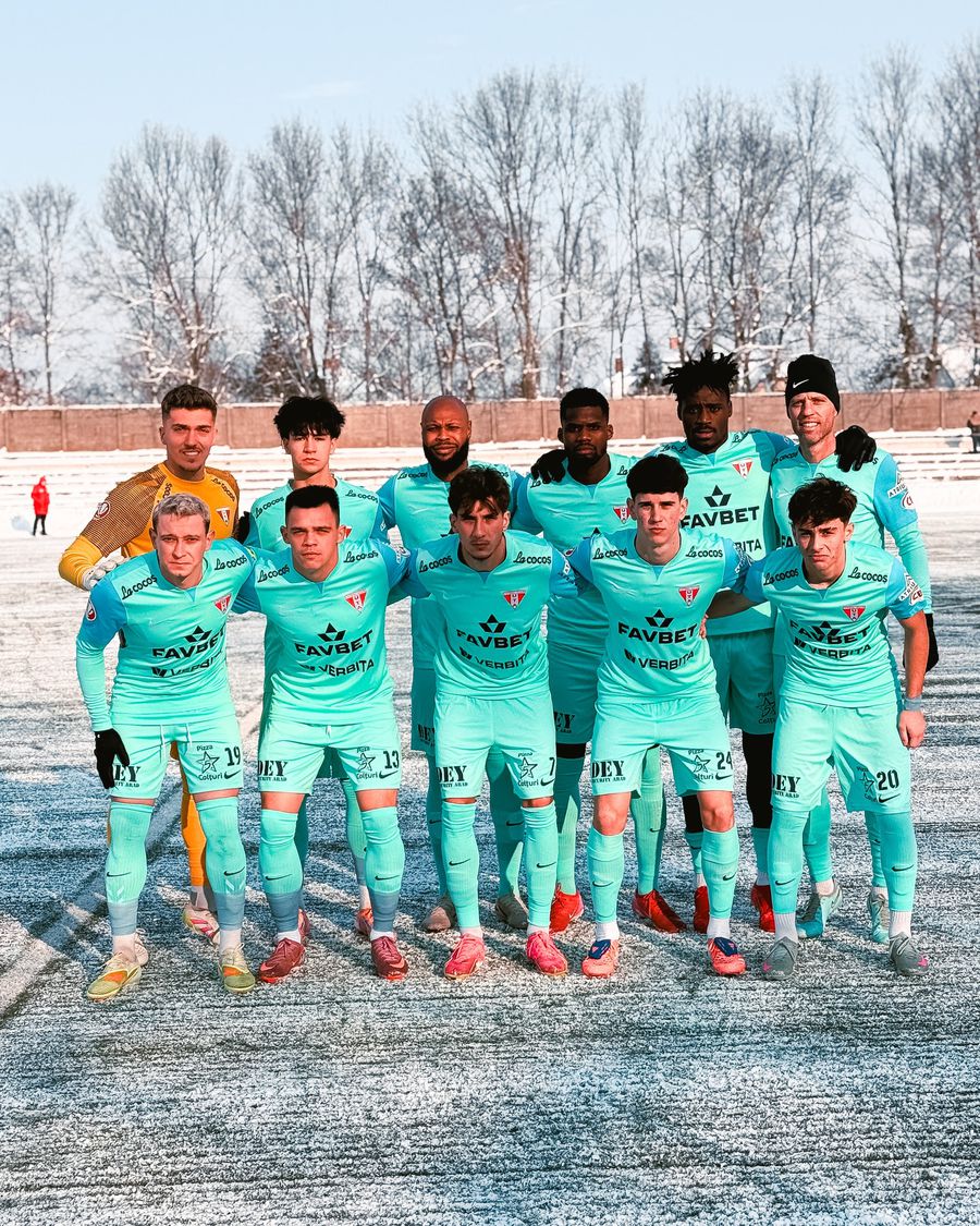 Victory in the Hungarian snow for UTA Arad in the first friendly of the winter