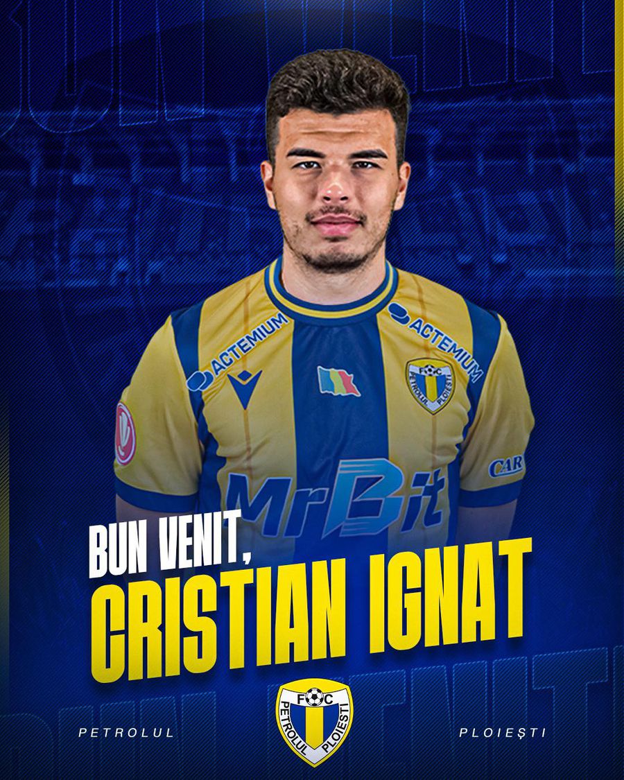 Cristian Ignat (Oil) SUPERLIGA TRANSFER STOCK » All winter moves: new names at FCSB, CFR Cluj and Dinamo