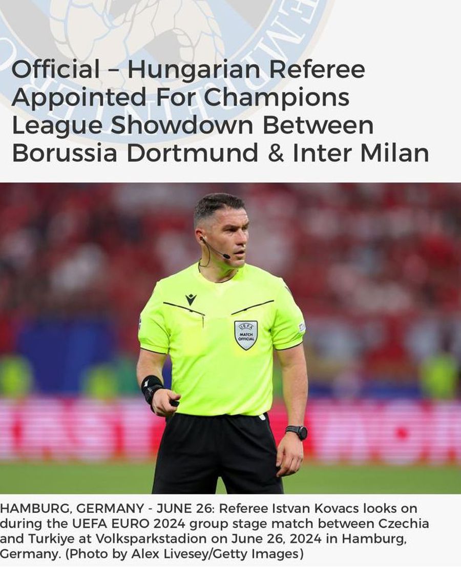 They did it! Mistake in Italy, before Dortmund - Inter » What they called Istvan Kovacs