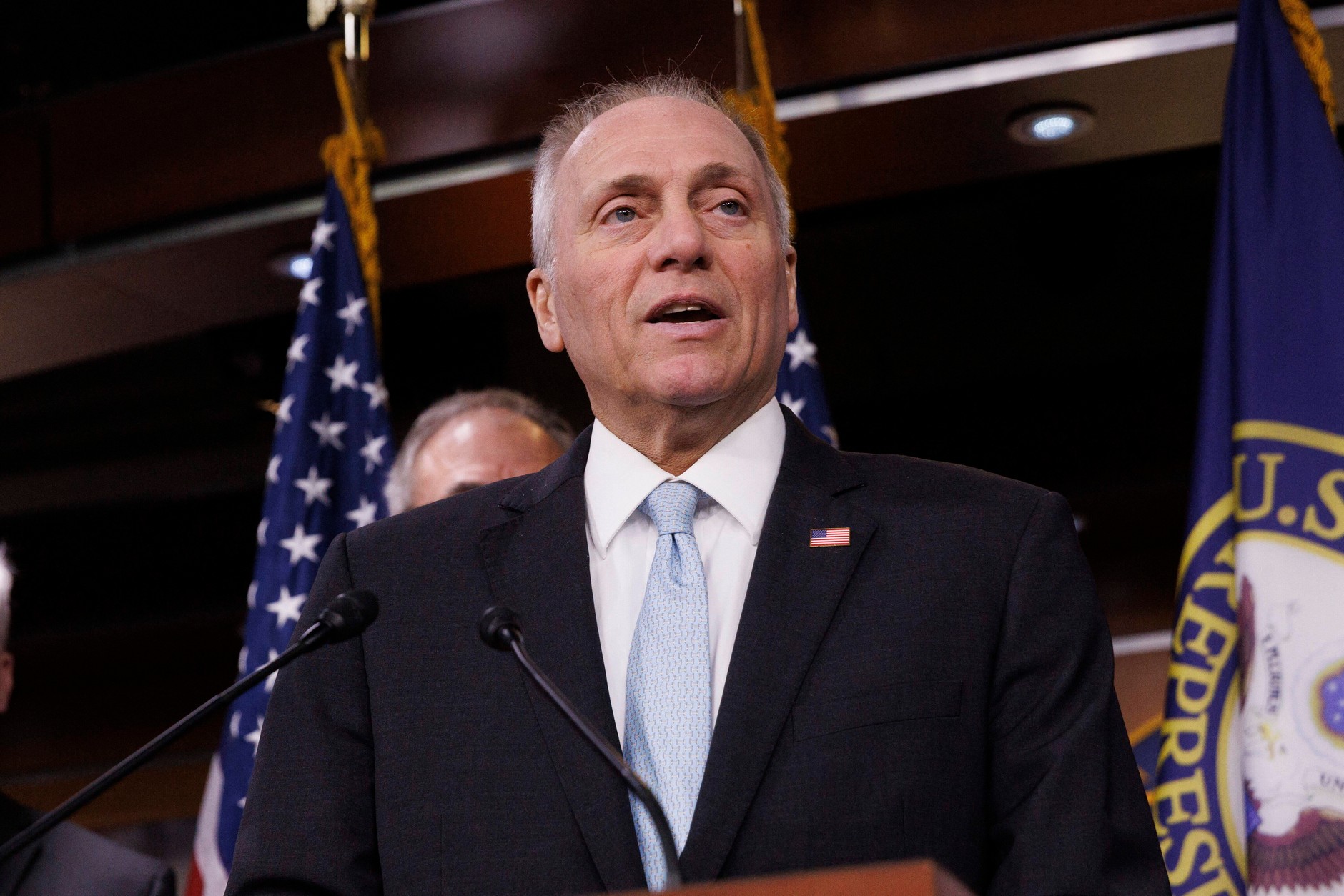 Steve Scalise, leader of the Republican majority in the House of Representatives. Washington, March 11, 2025