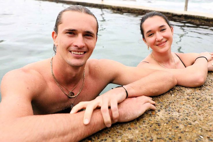 Germany United Cup team, Alexander Zverev and Eva Lys Photo: United Cup