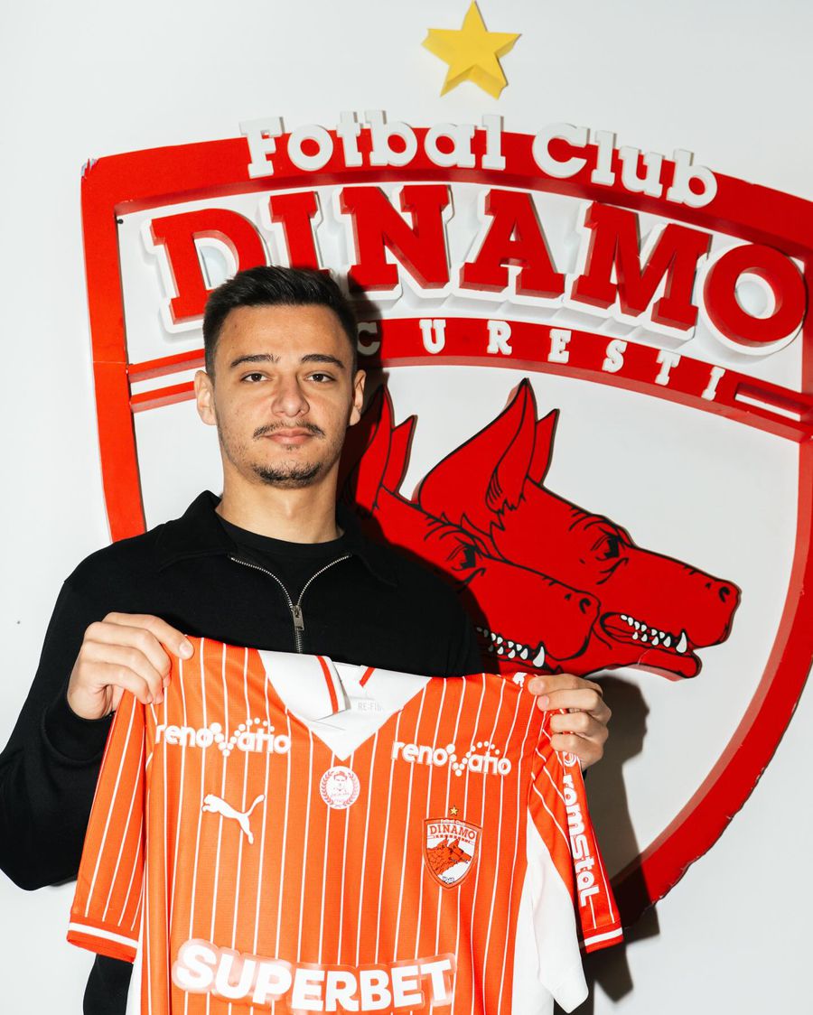 Valentin Țicu (Dinamo) SUPERLIGA TRANSFER STOCK » All winter moves: new names at FCSB, CFR Cluj and Dinamo