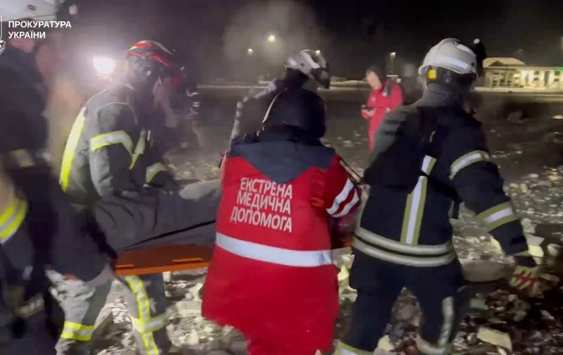 The most intense attack by the Russians on Ukraine, with ballistic missiles, since the beginning of the year / Explosions and power outages in Kiev, many victims in Kharkiv