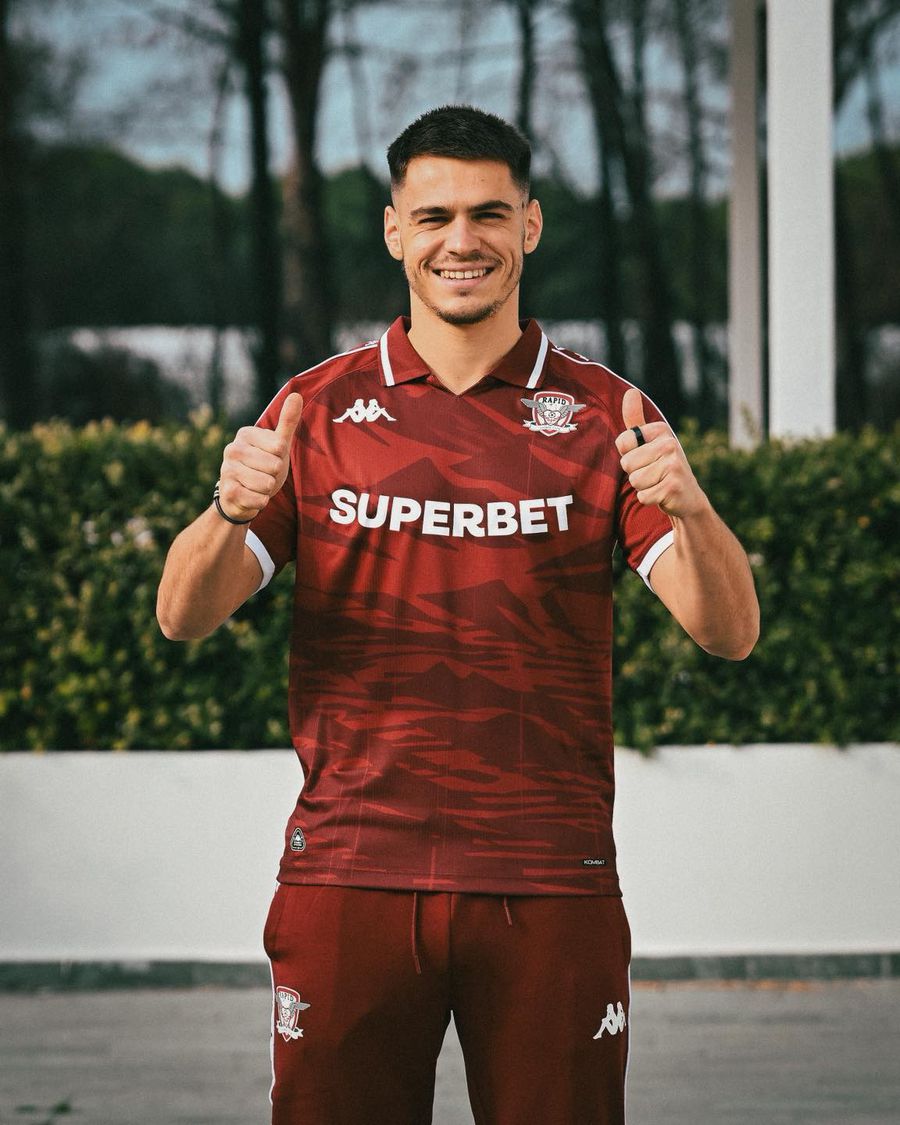 Daniel Paraschiv (Rapid) SUPERLIGA TRANSFER STOCK » All winter moves: new names at FCSB, CFR Cluj and Dinamo
