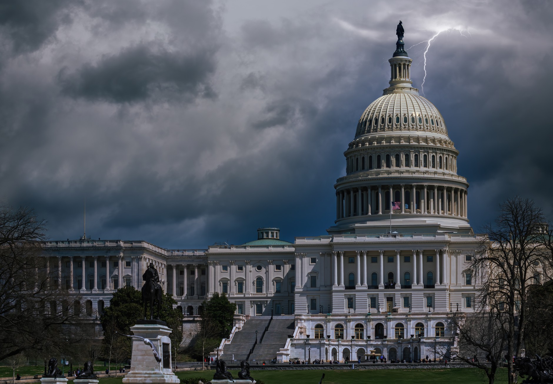 The Capitol, the seat of the American Congress. Illustrative photo
