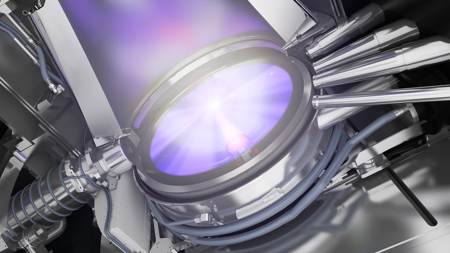 ASML machines generate light by shooting a laser at tin droplets.