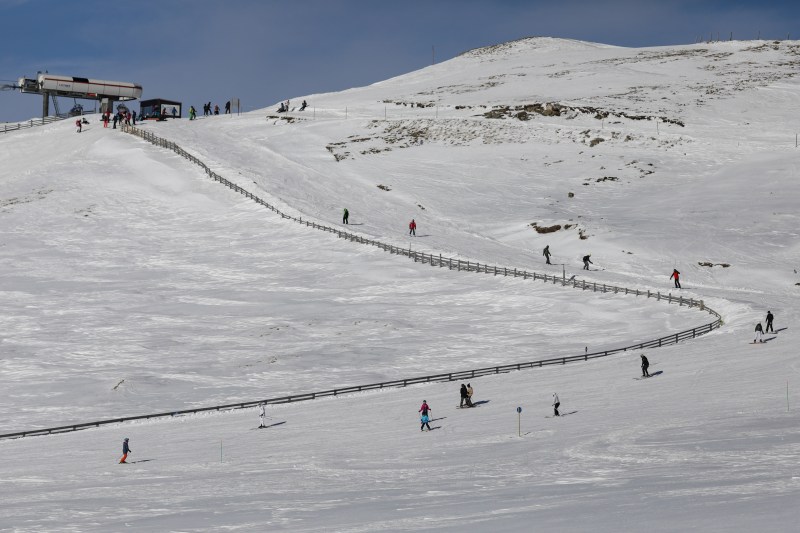 Problems on the slopes of Sinaia due to the cold. Non-functional equipment and toilets, the installations have frozen. How the temperatures have dropped