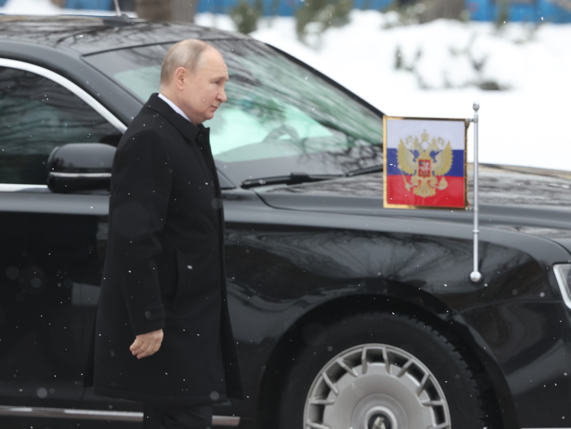 Vladimir Putin in Moscow, February 23, 2024.