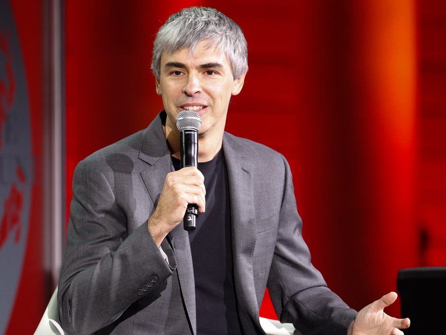 Larry Page, współzałożyciel Google, został miliarderem i zrewolucjonizował internetowe wyszukiwarki.