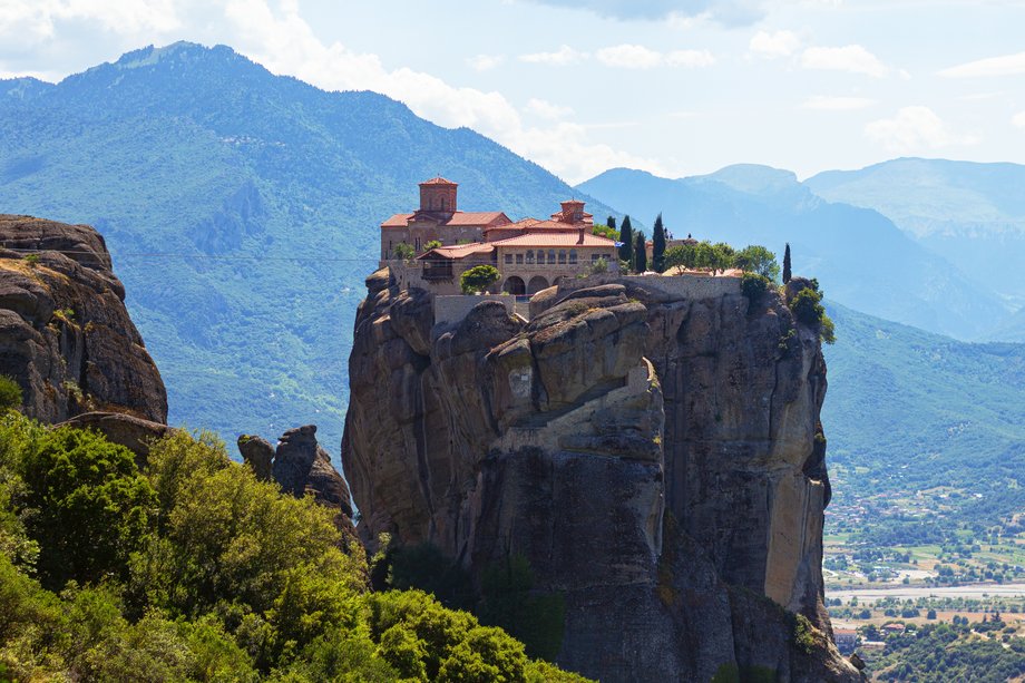 It's easy to see why Meteora was designated a UNESCO World Heritage Site in 1988.