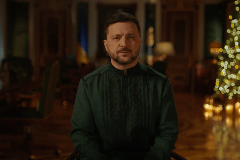 VIDEO Volodymyr Zelensky, after another year of war in Ukraine: 