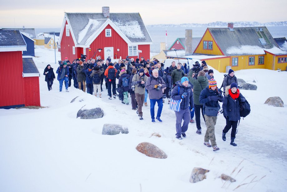 Mette Frederiksen's visit to Greenland