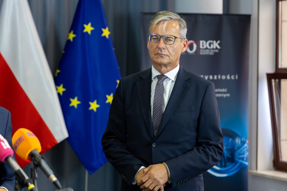 President of BGK Mirosław Czekaj inaugurates the Future Tech Poland fund
