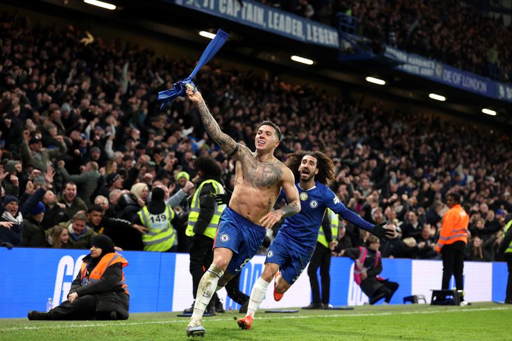 Chelsea - West Ham, in stage #24 of the Premier League // PHOTO: Getty Images