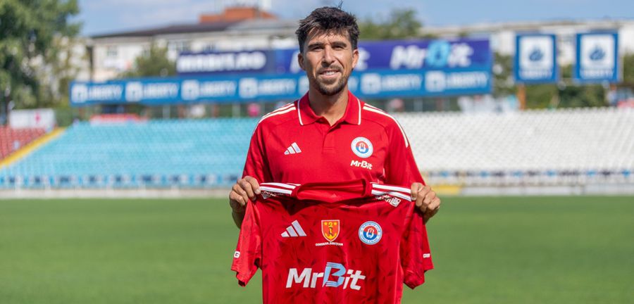 Pedro Nuno, the new player of Oțelul Galati: Nuno Pedro,