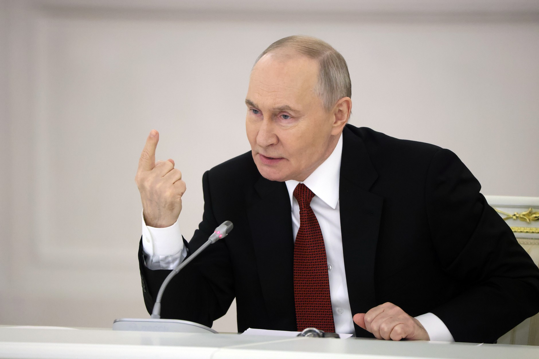 Russian President Vladimir Putin in Moscow, December 25, 2025.