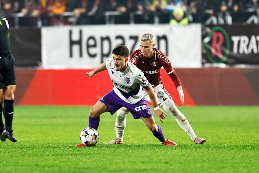 Yanis Pîrvu, here in action against Rapid // photo: Imago Images Who is the kid who brought FCSB to its knees » Already in the history of the club, he has a unique dream: