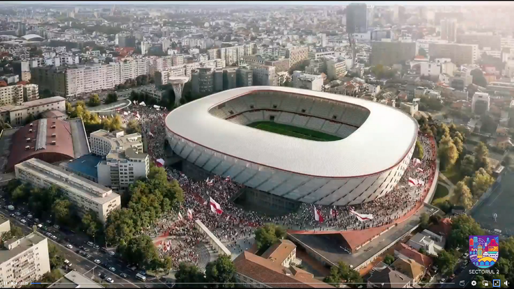 What the new Dinamo Stadium will look like