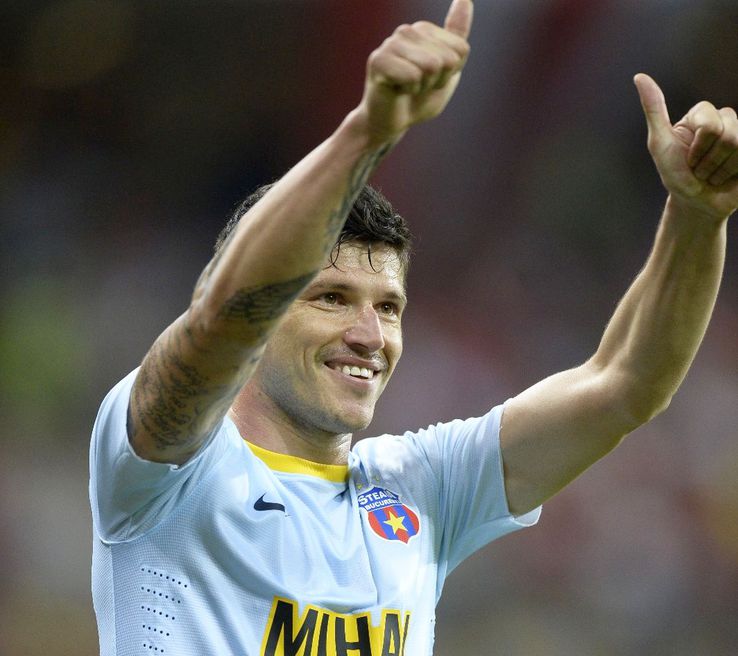 Cristi Tănase scored in Dinamo's goal in May 2013 / Photo source: Gazeta Sporturilor Archive