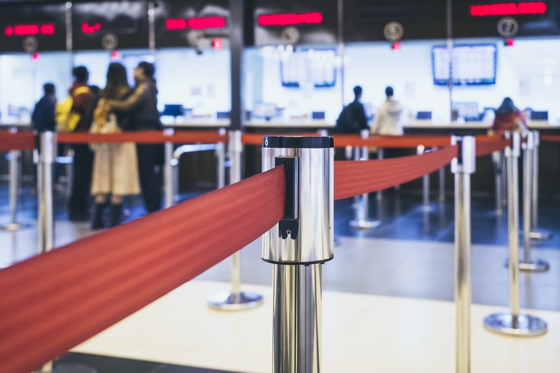 Dozens of canceled and delayed flights today at one of the UK's biggest airports.